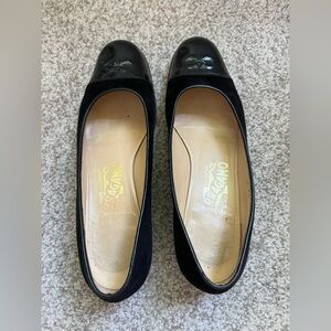 Salvatore Ferragamo Black Loafers Timeless Elegance